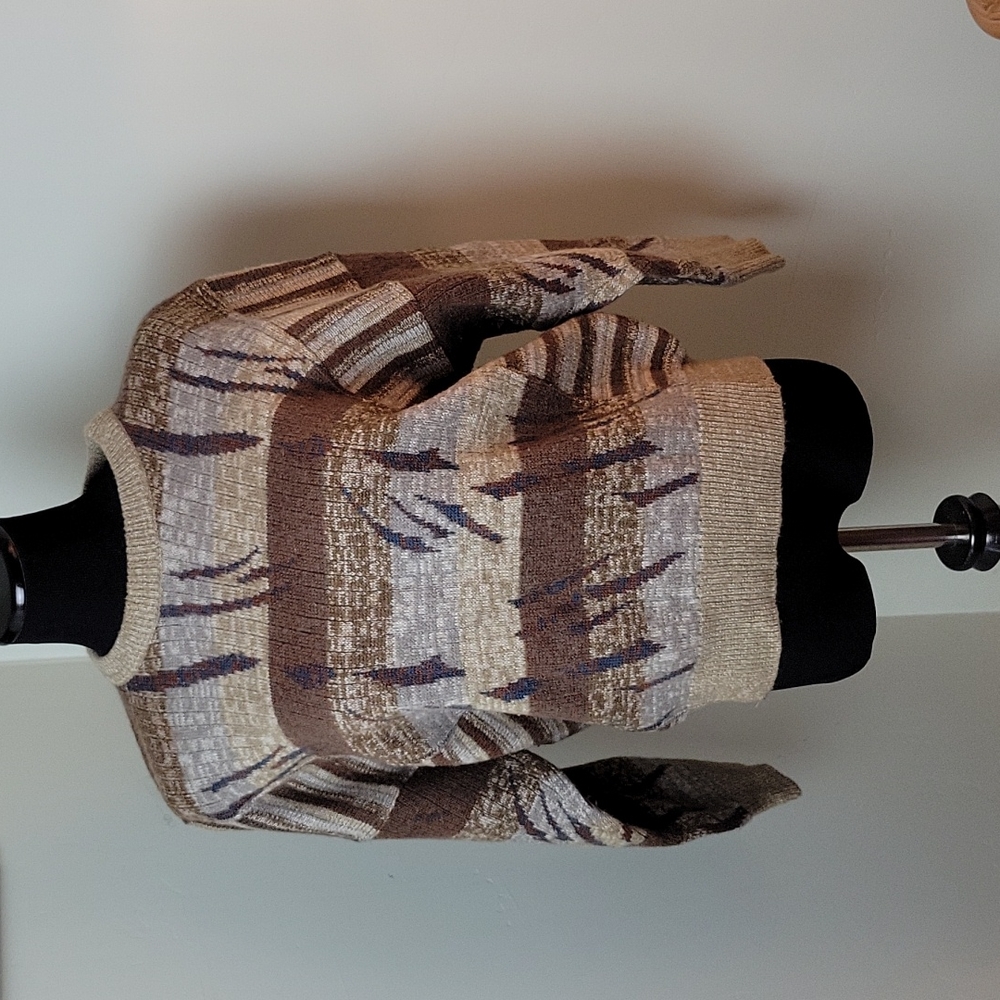 🎁 VINTAGE Fiume wool blend neutral sweater